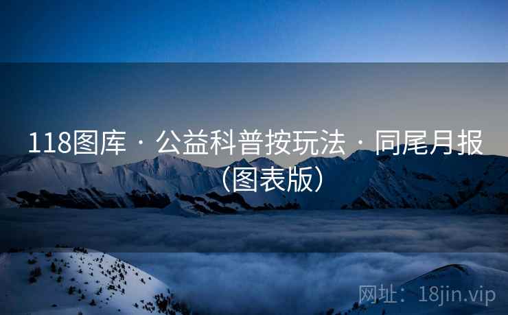 118图库 · 公益科普按玩法 · 同尾月报（图表版）
